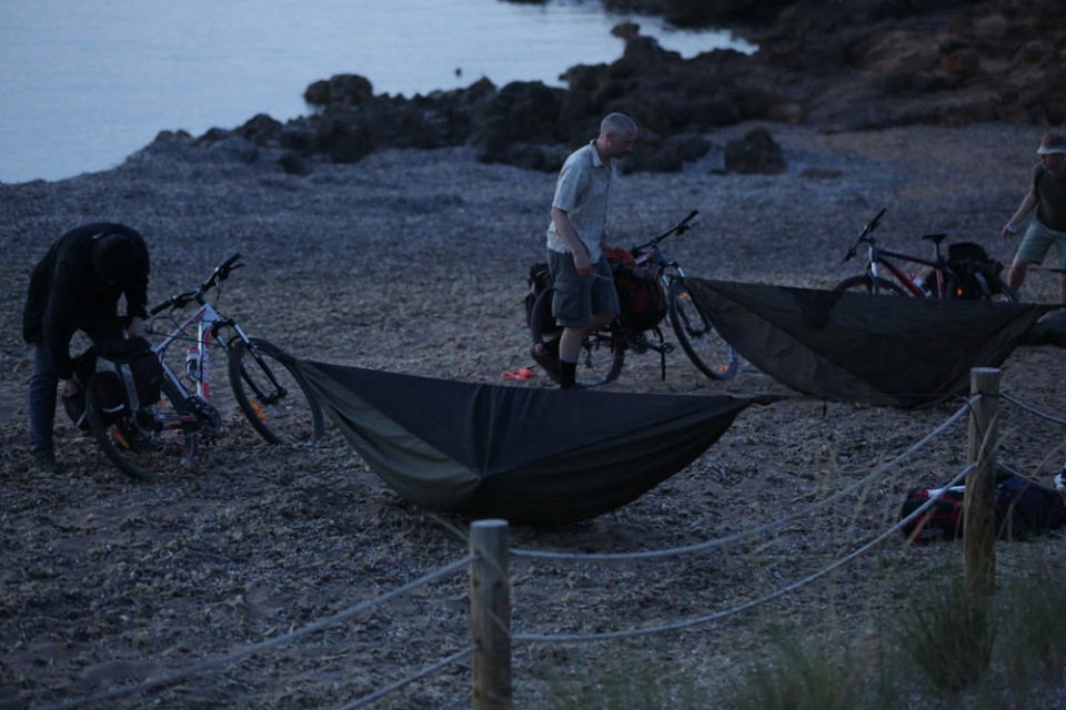 hammocks and bicycles