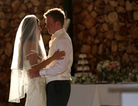 first wedding dance - Fatima Church