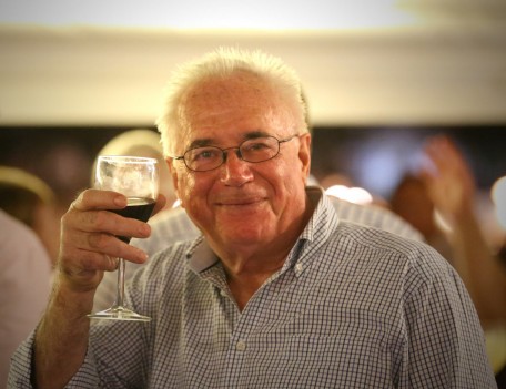 man with wine glass - Biniarroca