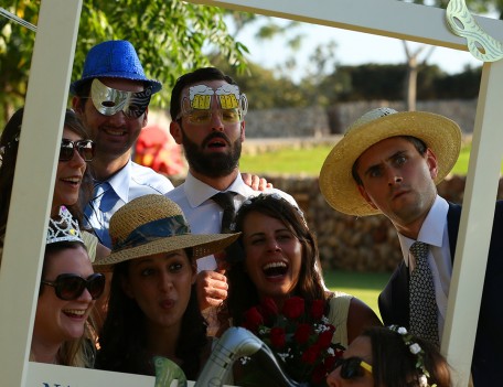 photo booth group photograph - Favourite Wedding Faces