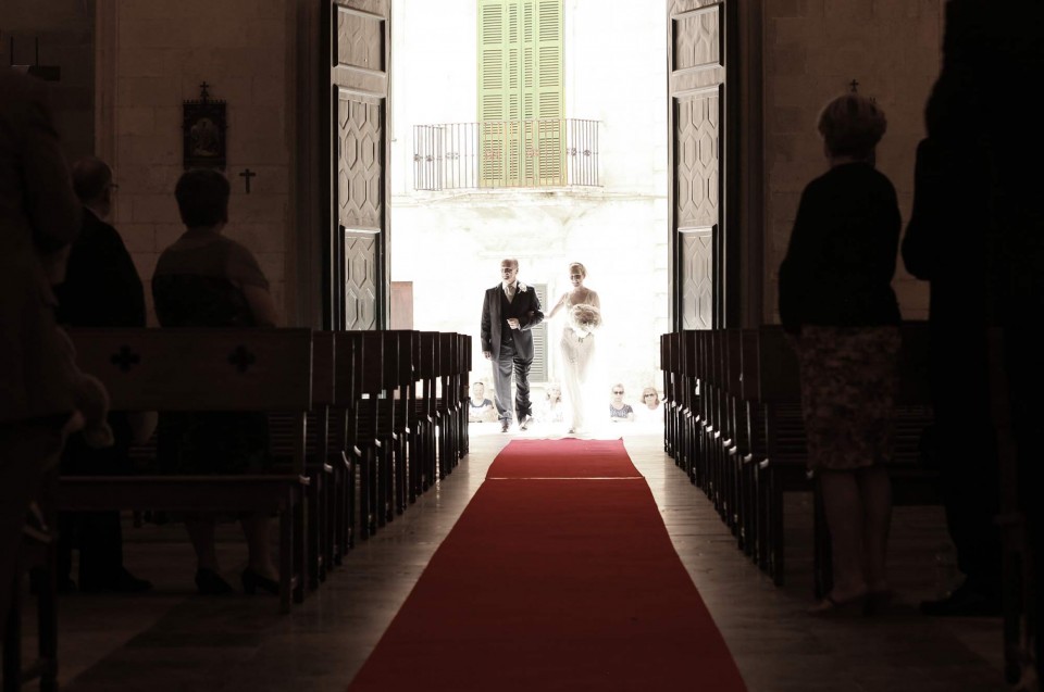 Bride entrance