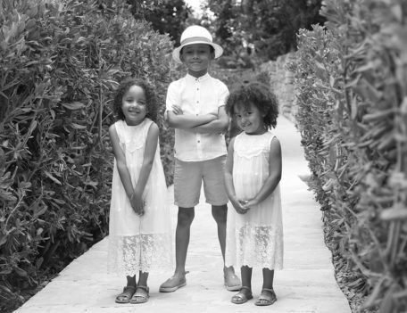 Three children - Can Gall Hotel