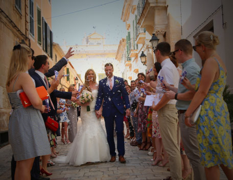 Confetti photograph - Ciudadella