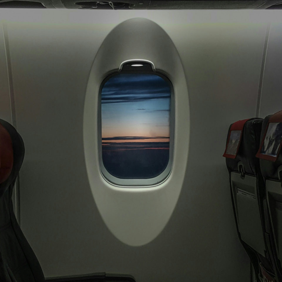 aeroplane window