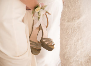 held wedding heeled shoes