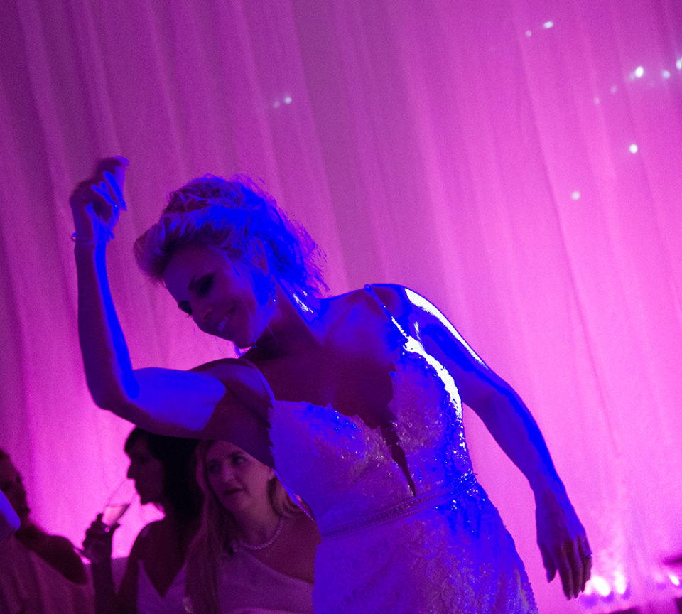 bride on dancefloor