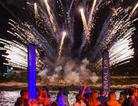 firework display - ITC Malta