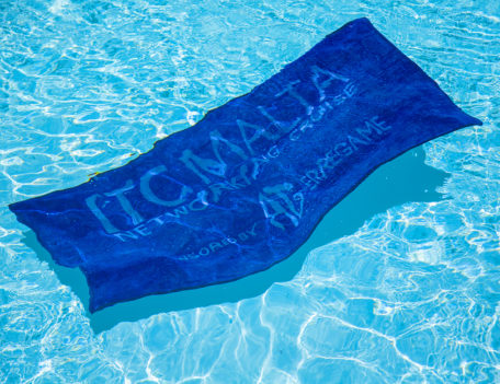 towel in pool - ITC Malta