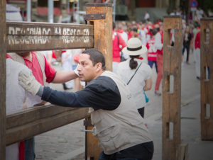 carpenters at San Fermin