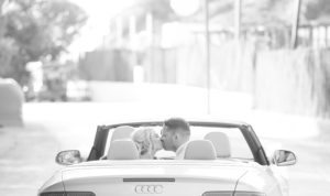 couple in car
