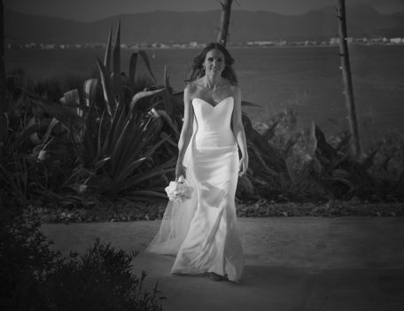 bride portrait - Hotel Cap Rocat