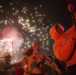 demons at the fiesta of San Antonio