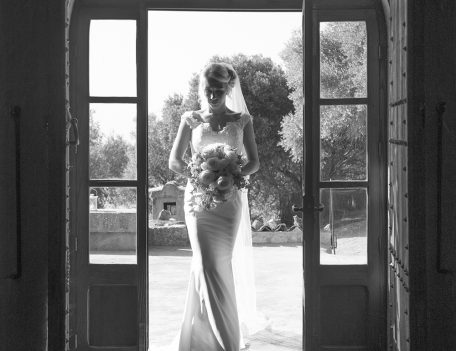 bride entering room - The Bride at Son Marroig