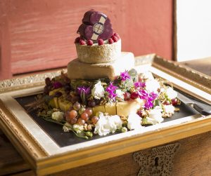 cheeses at wedding