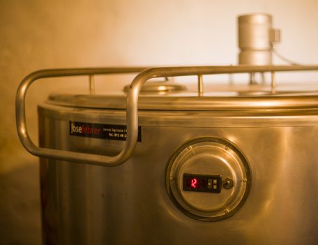 Steel Fermentation Tanks - Vineyard Son Cremat
