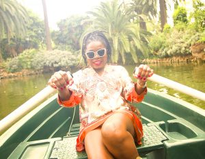 Woman In Rowing Boat